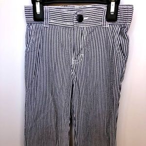 Cherokee 2T Navy Seersucker Pants